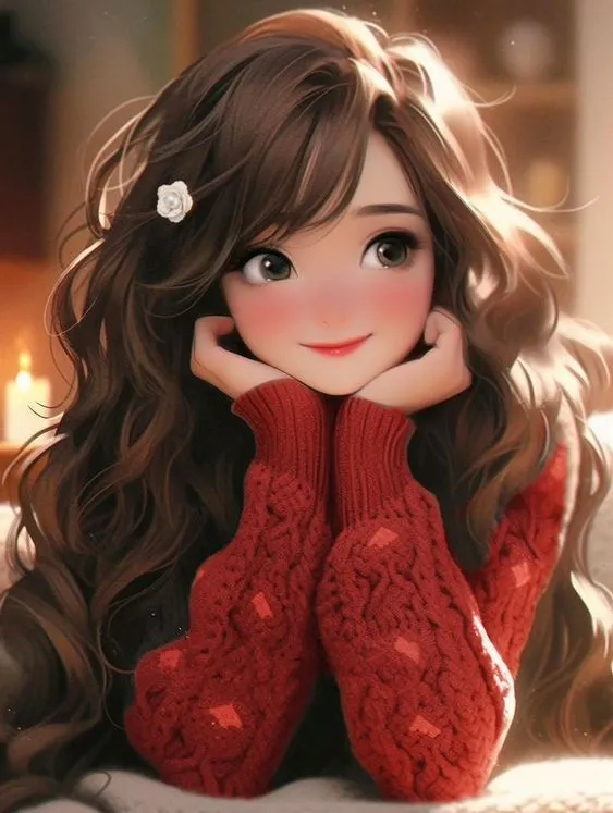 Cute Cartoon Girl Pictures