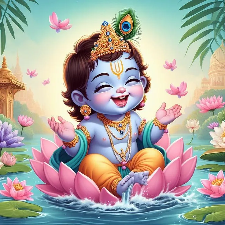 Lord Krishna 3d Images