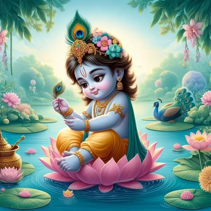 Lord Krishna 3d Images