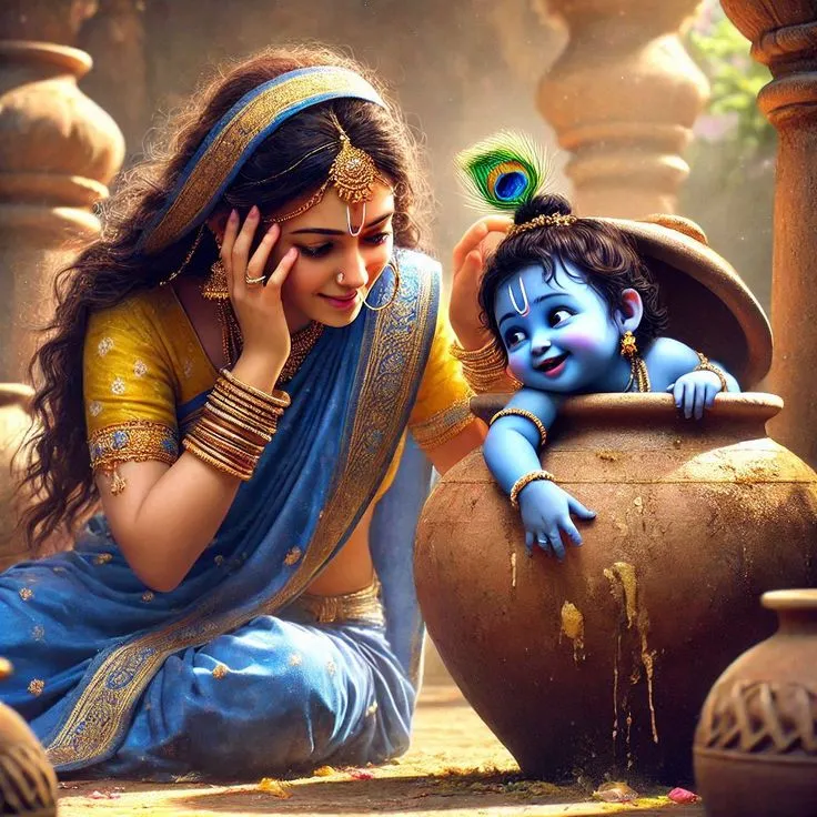 Yashoda Krishna Images