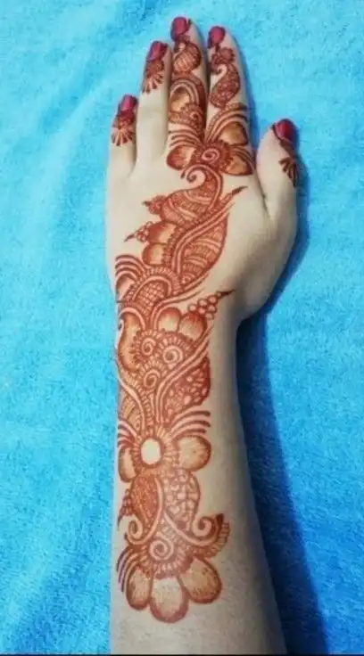 arabic mehndi design picture