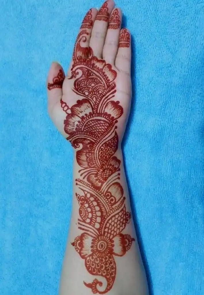 arabic mehndi design picture