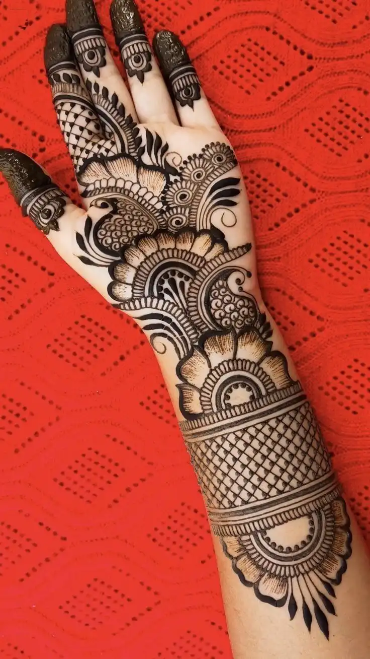 arabic mehndi design picture