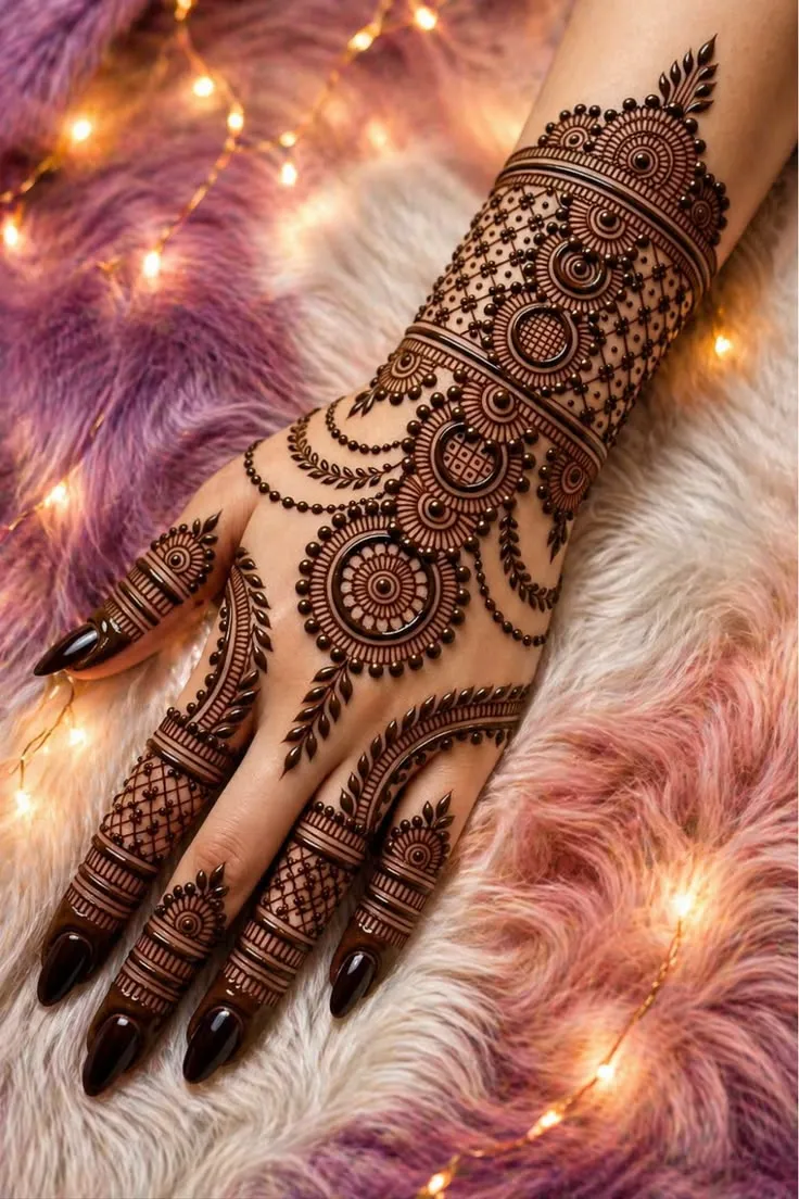 Back Hand Mehndi Design Dp Image