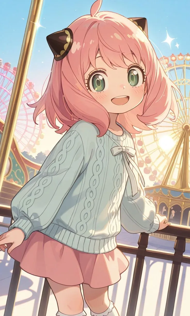 Cute Girl Cartoon Image