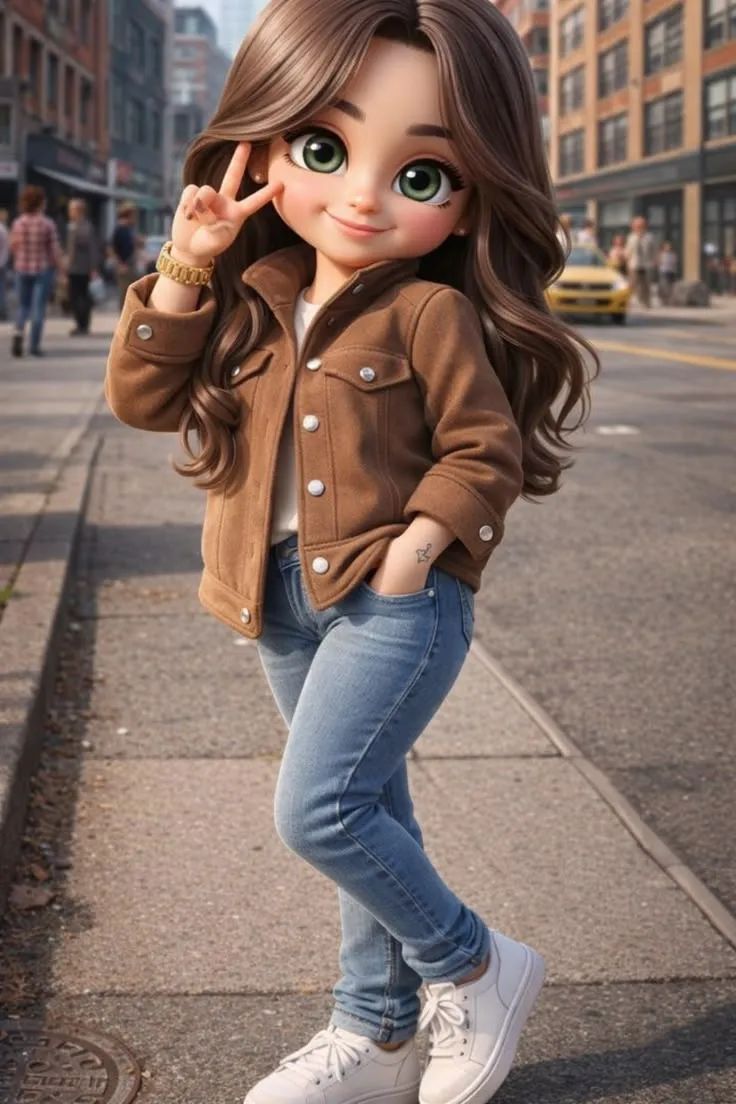 cute girl cartoon photos