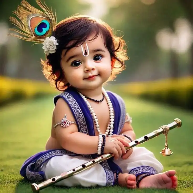 cute krishna photos