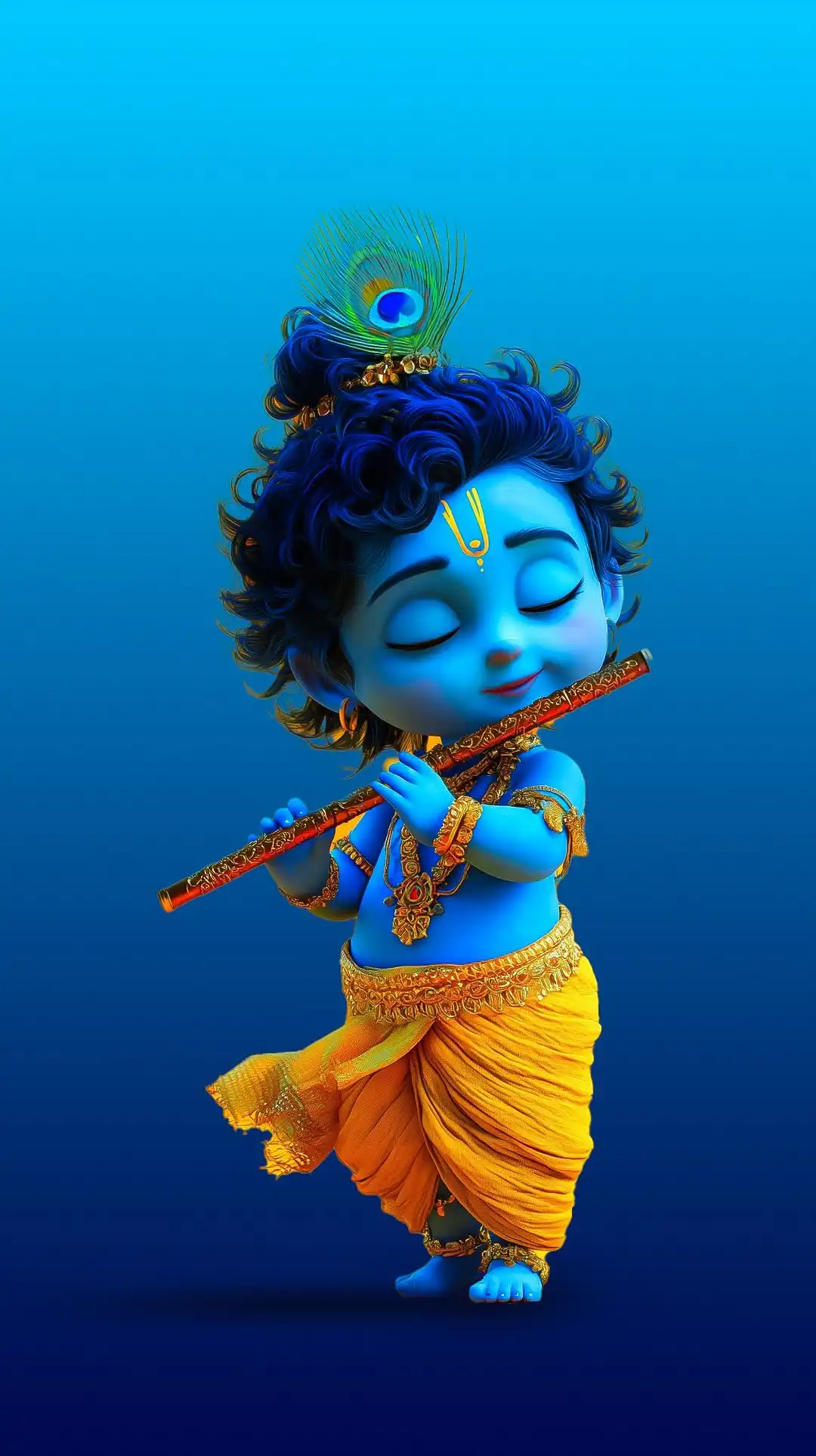 cute lord krishna images