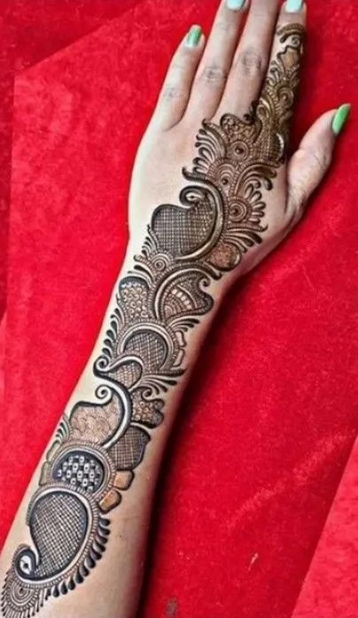 Easy Arabic Mehndi Design Image