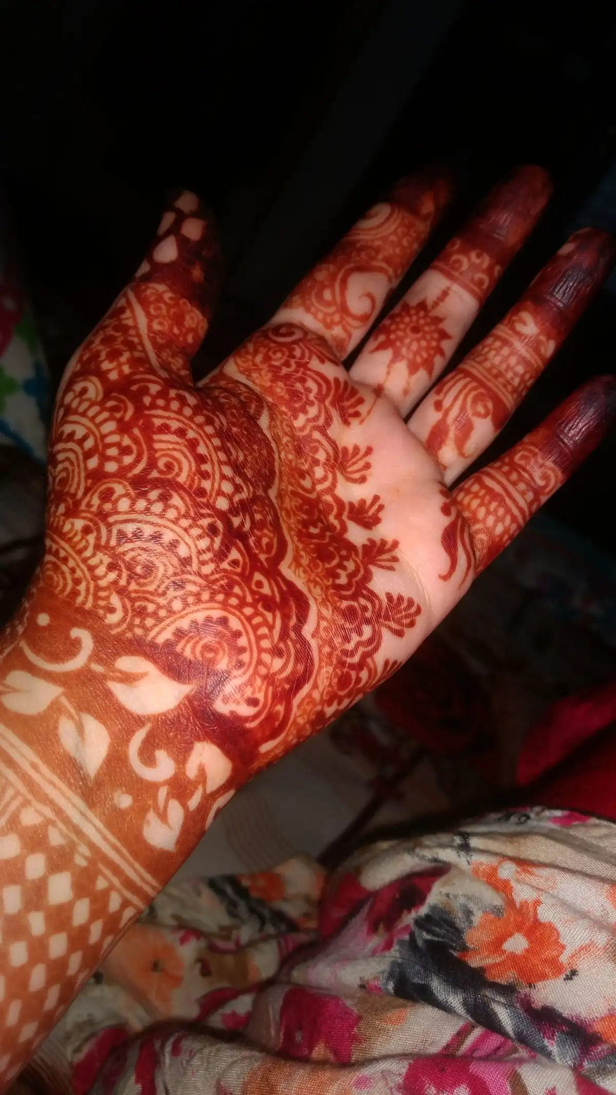 front mehndi design