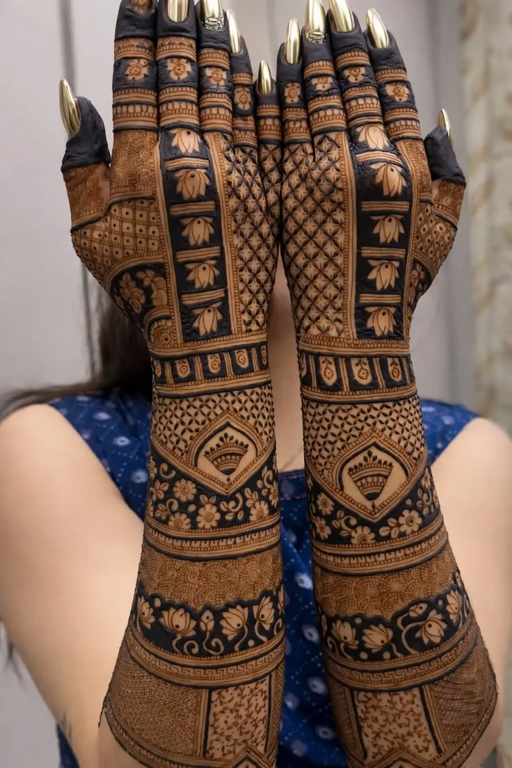 Full Hand Mehndi Design Images