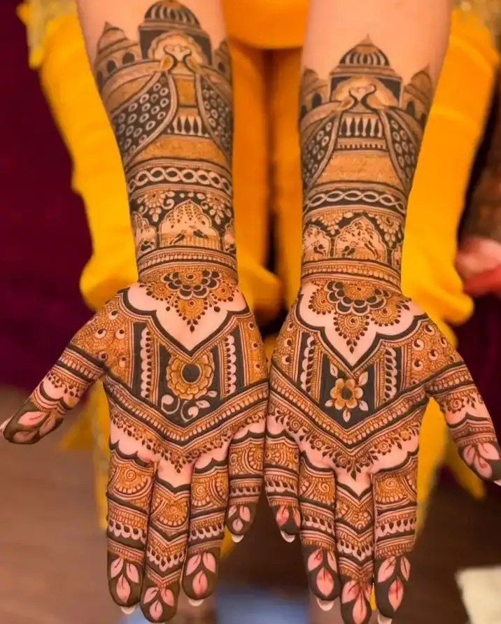 full hand mehndi design new