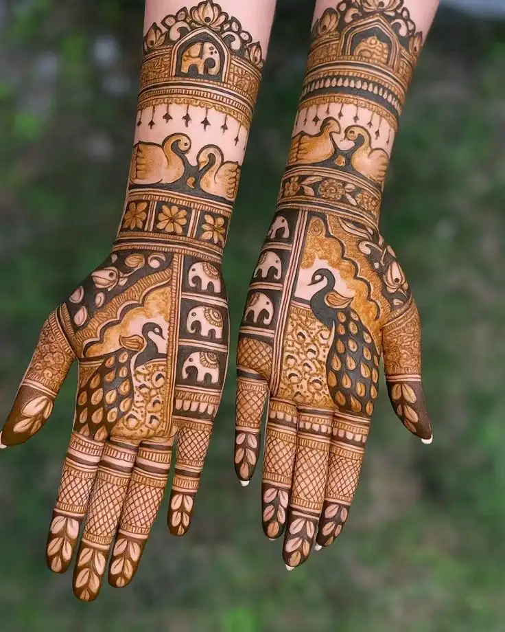 full hand mehndi design new