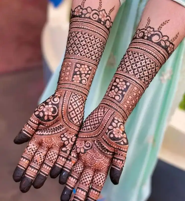 full hand mehndi design new