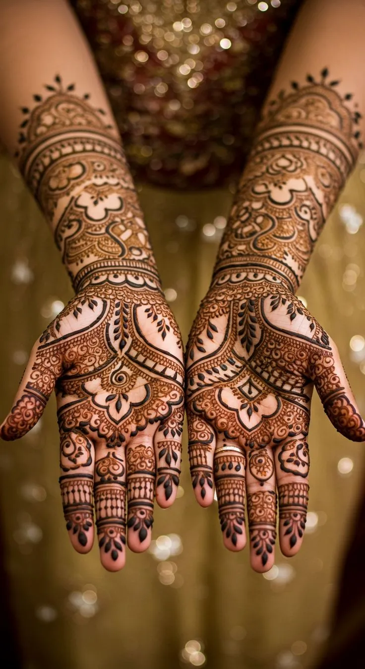 Full Hand Mehndi Designs New Photos