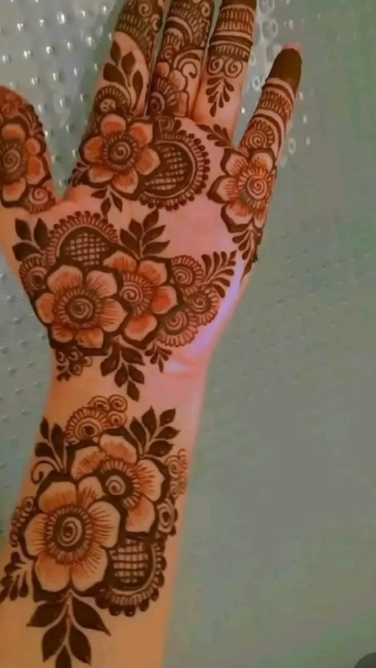 Full Hand Mehndi Designs New Photos