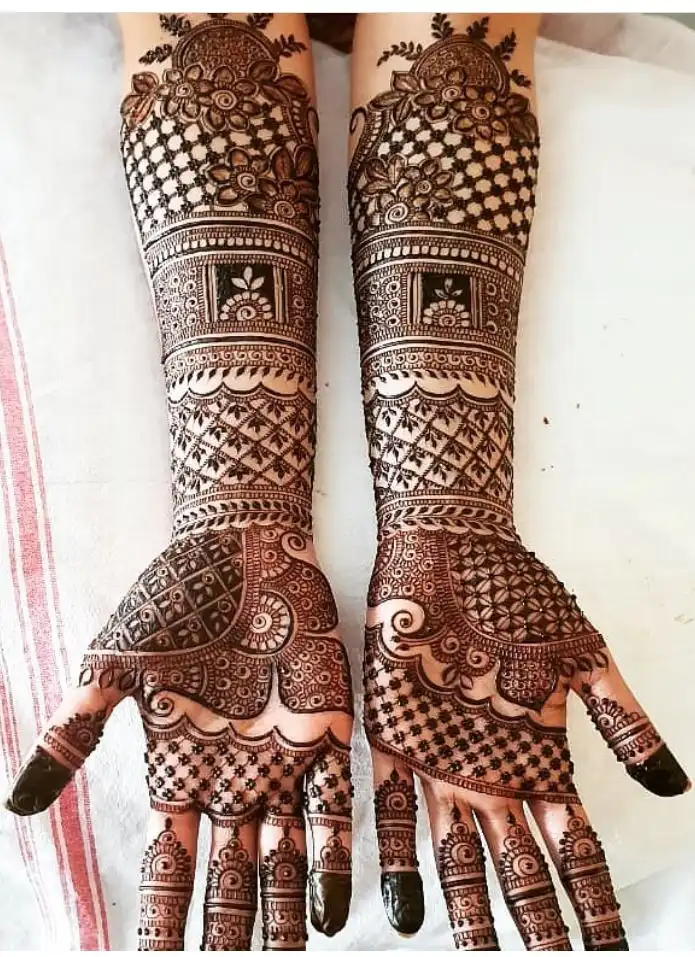 full mehndi design