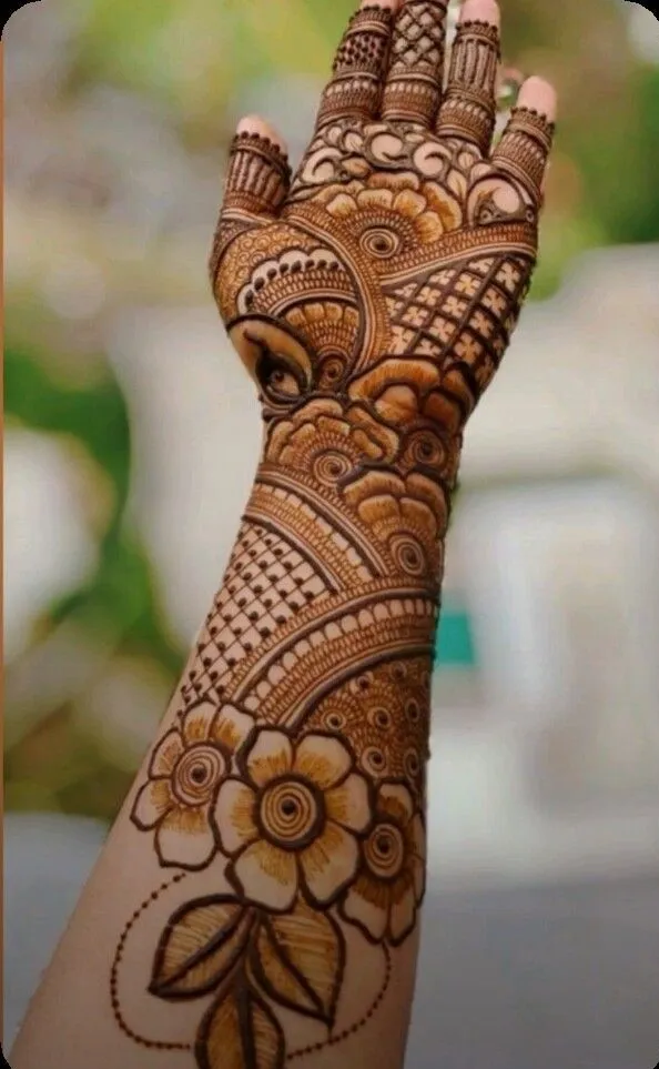 full mehndi design