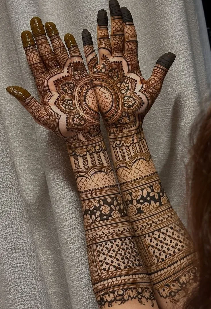 full mehndi design