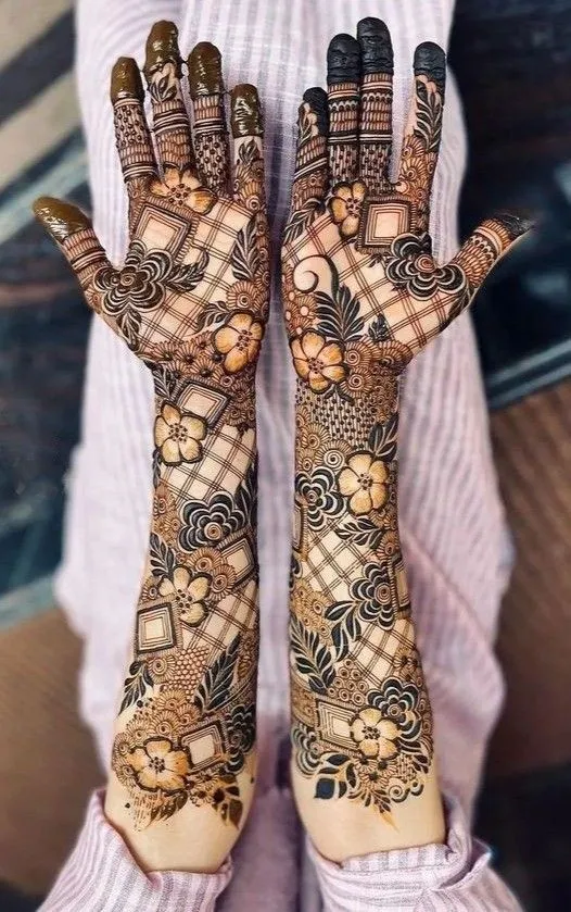 full mehndi design