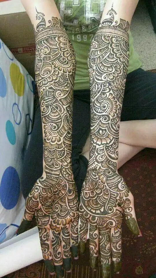 full mehndi design