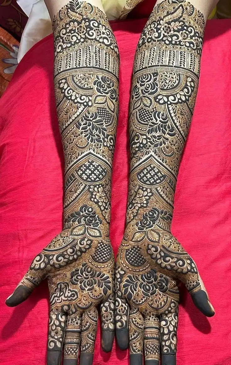 full mehndi design