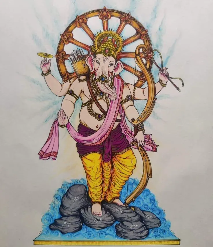 ganesh picture drawing