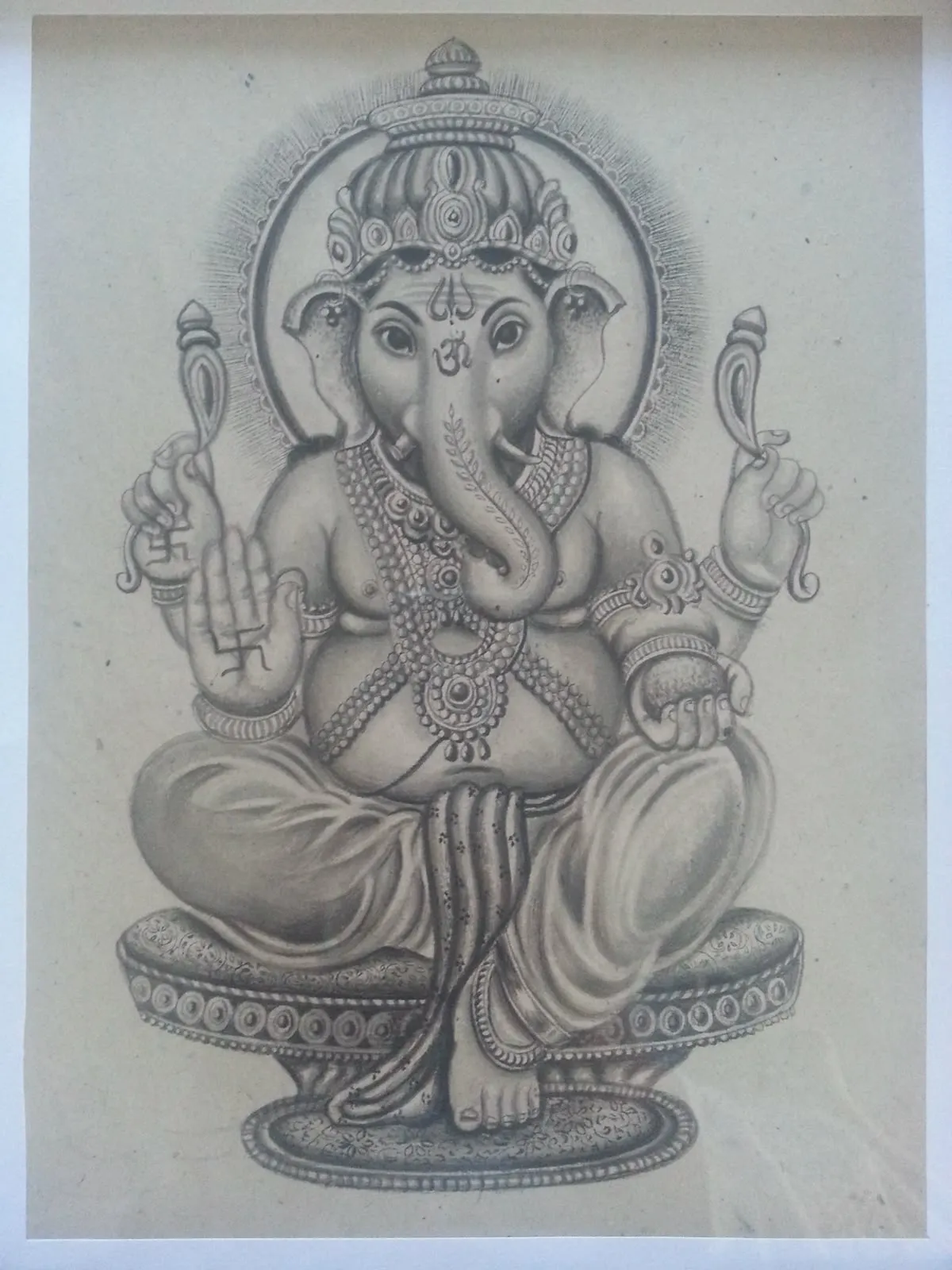 ganesh picture drawing