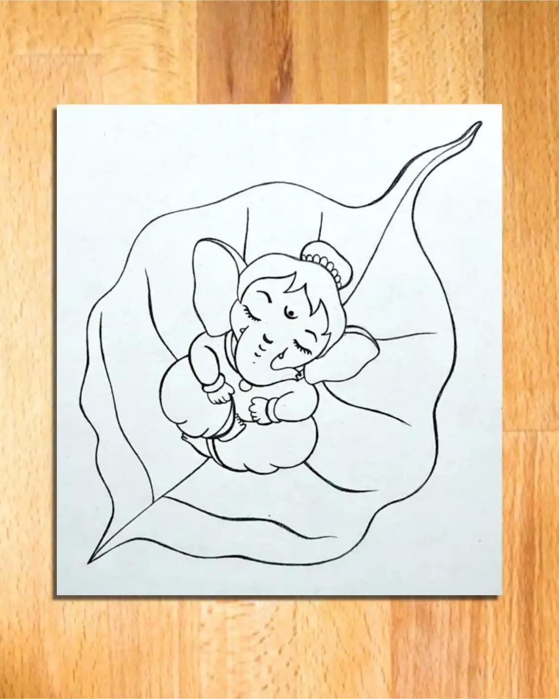 ganesh picture drawing