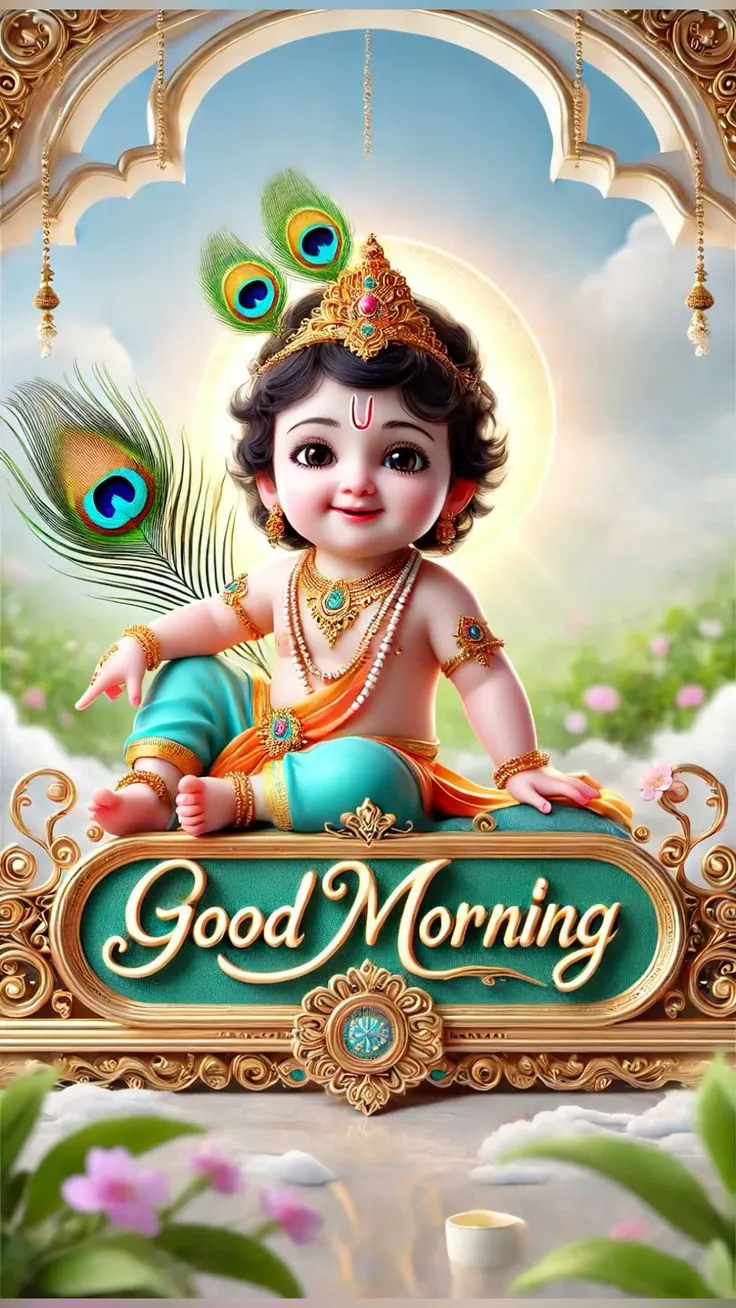 Good Morning Krishna Pic Good Morning Krishna Pic
