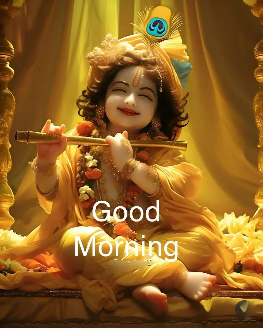 Good Morning Krishna Picture Good Morning Krishna Picture