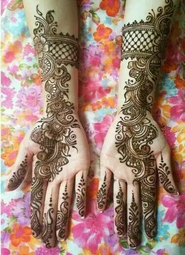 latest arabic mehndi design