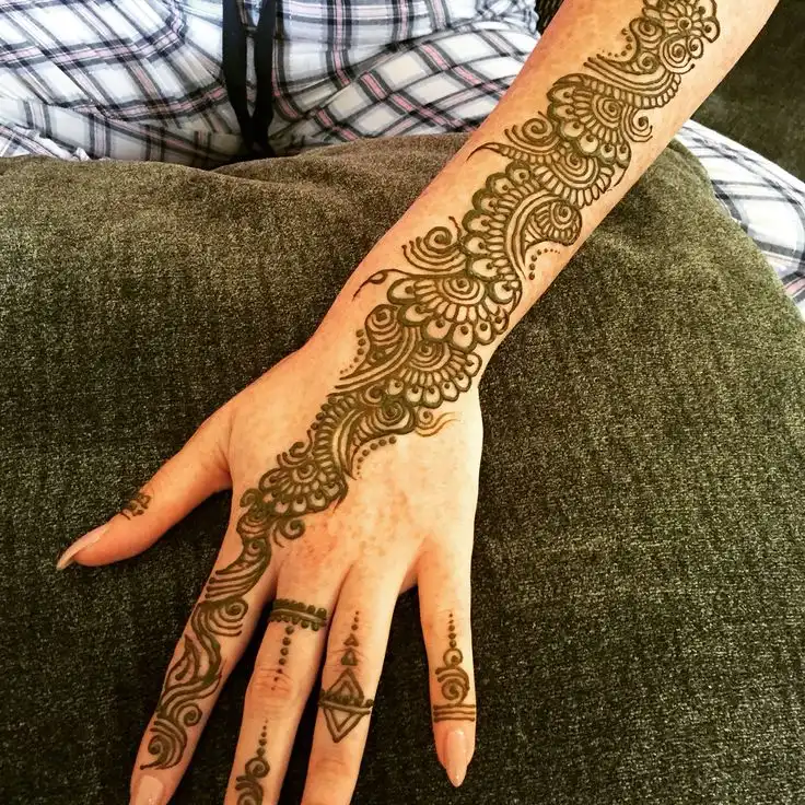 latest arabic mehndi design