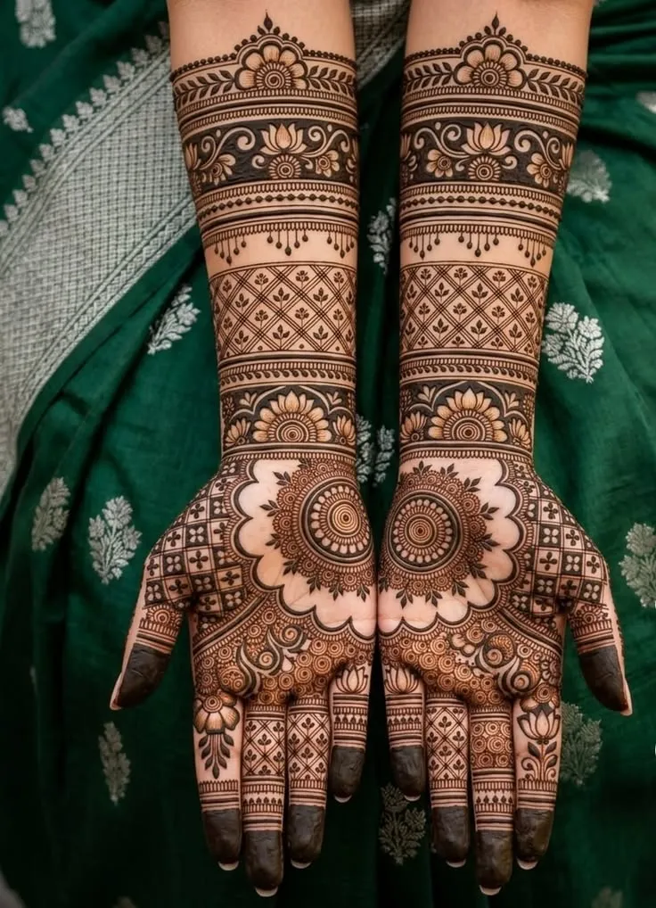 Latest Arabic Mehndi Design Dp