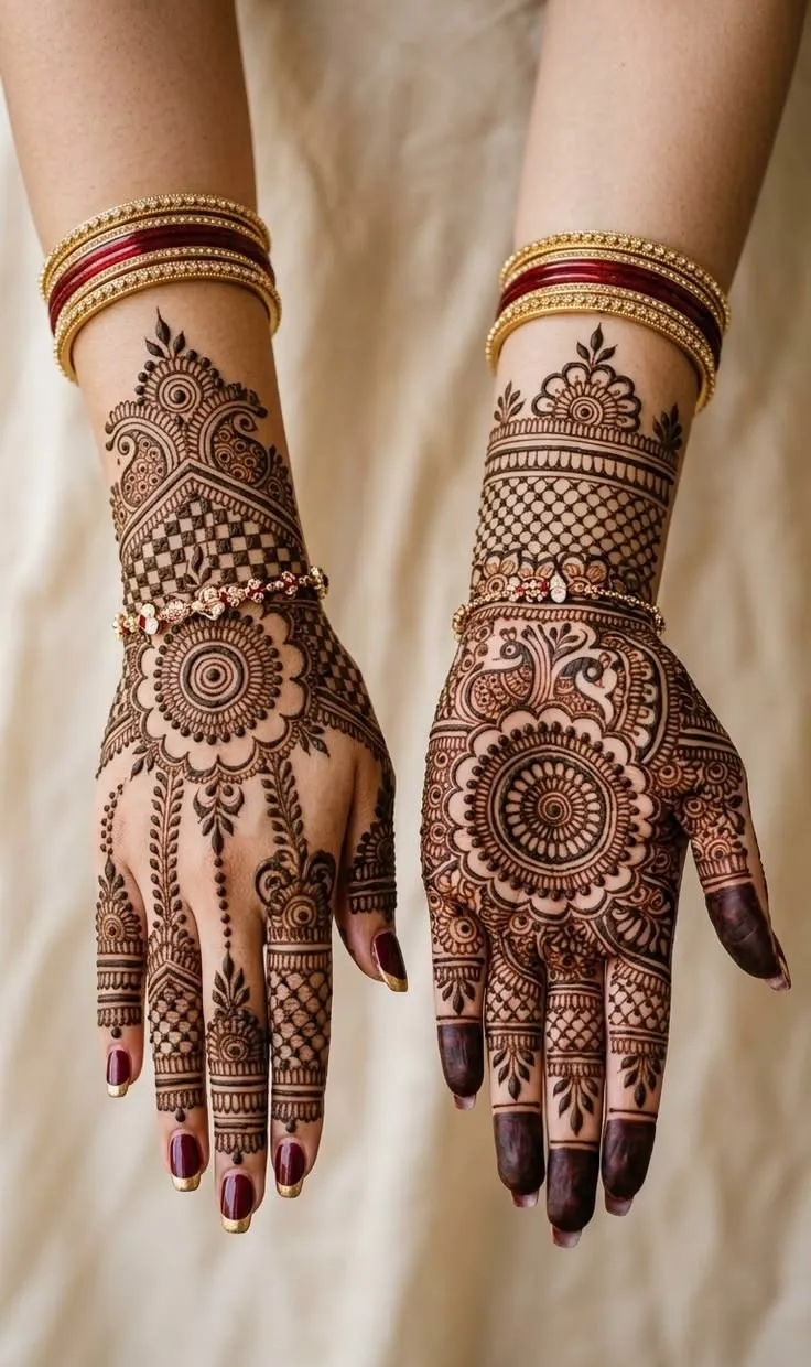Latest Arabic Mehndi Design Images