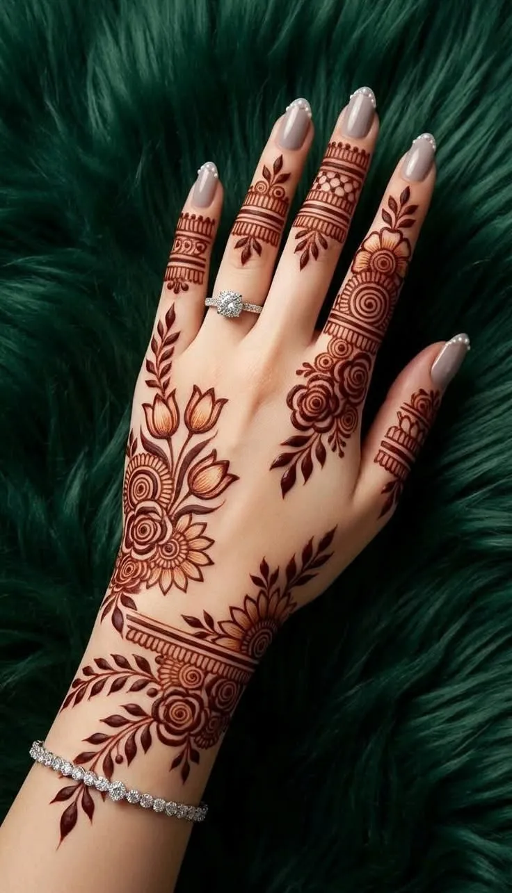 latest arabic mehndi design