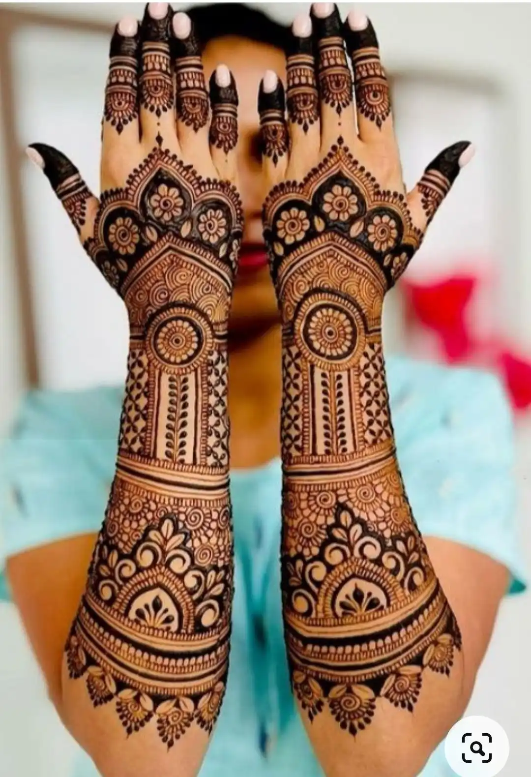 latest full hand mehndi design