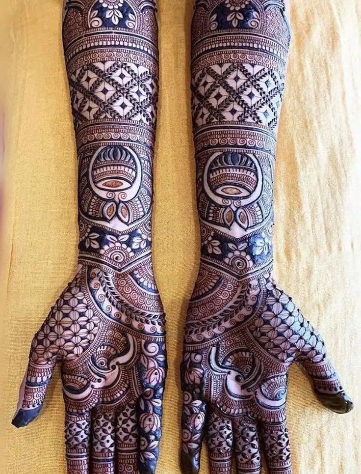 latest full hand mehndi design