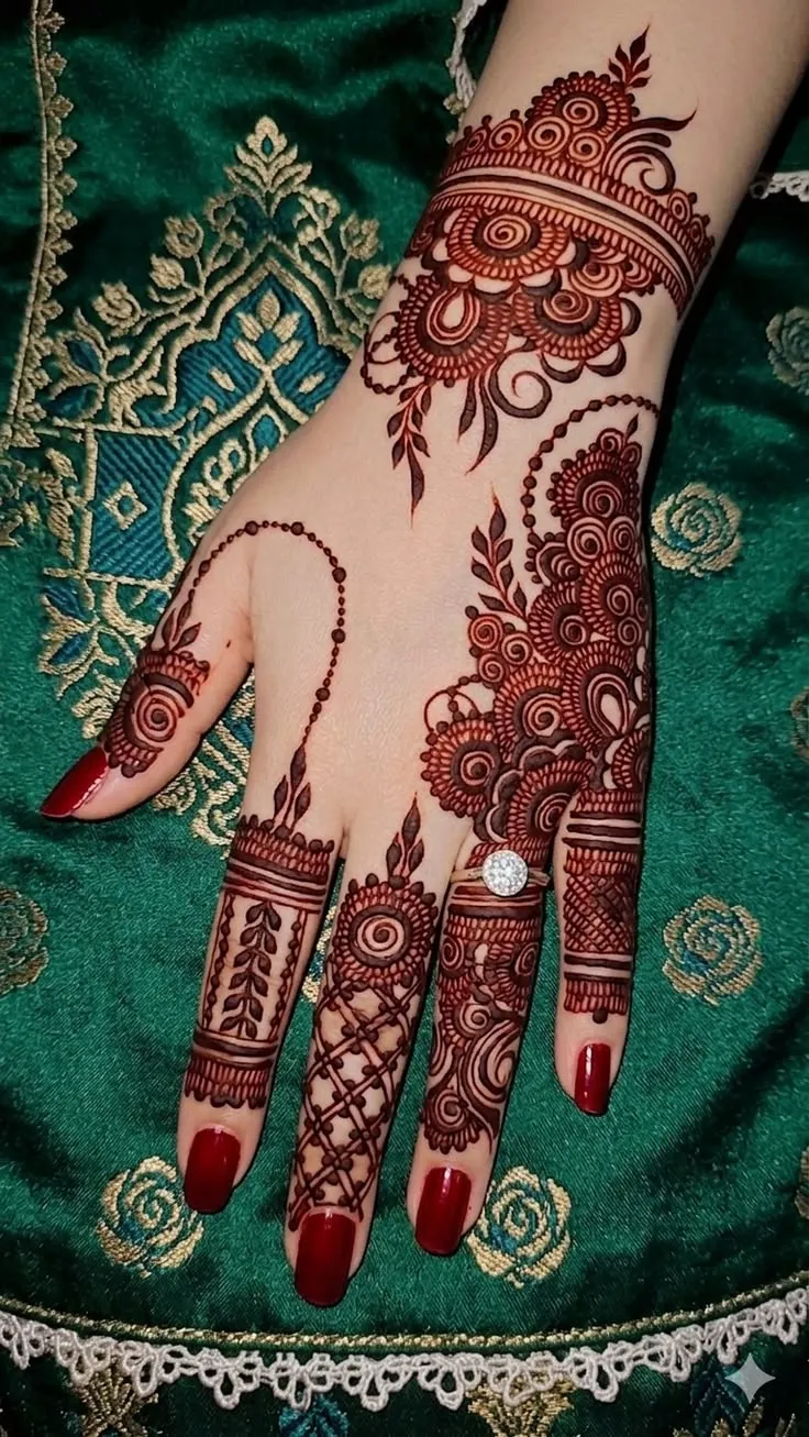 Latest Mehndi Design Photo