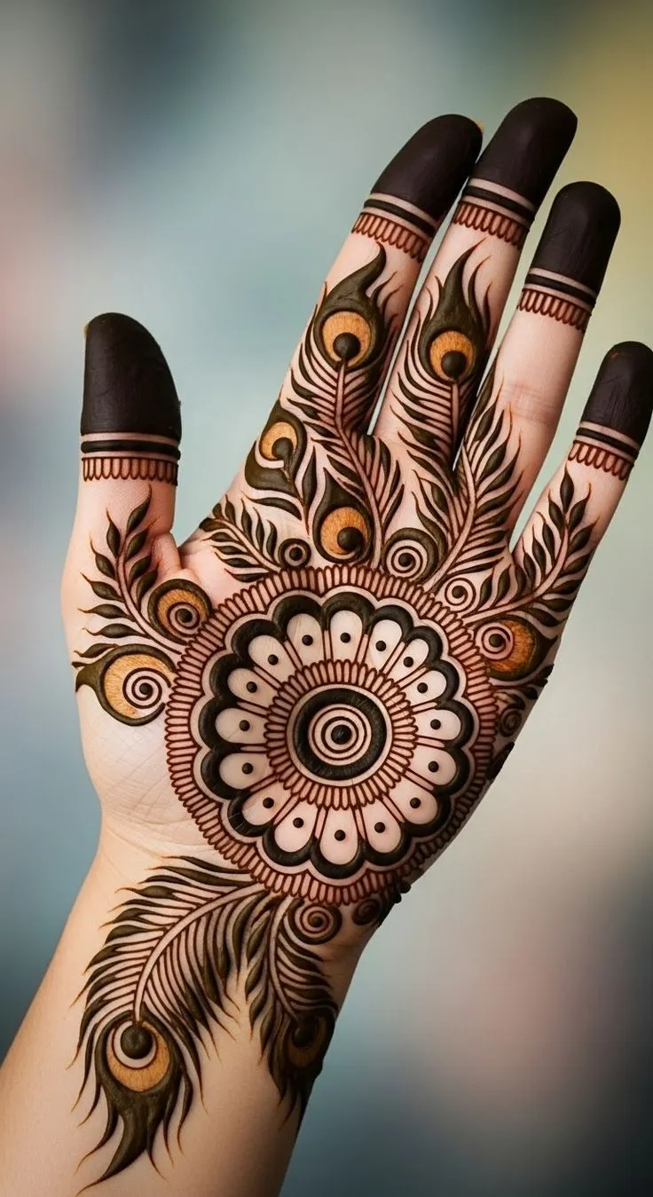 latest mehndi design pics