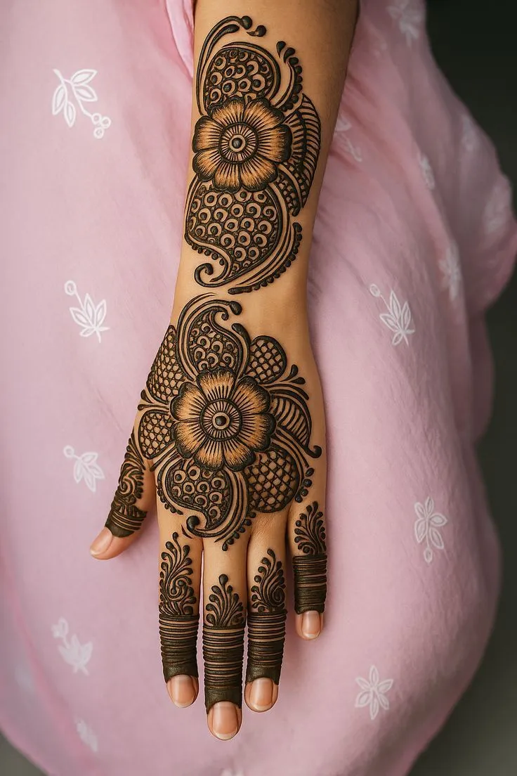Latest Mehndi Design Pictures