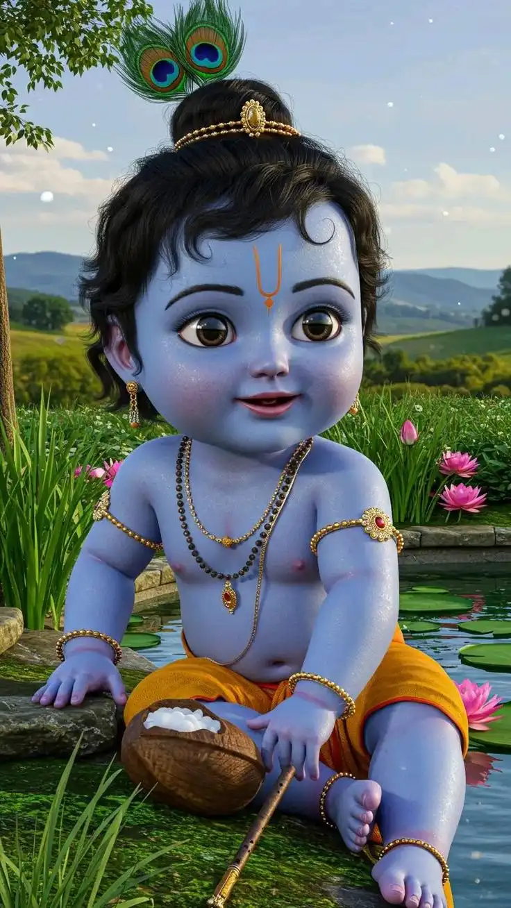 little krishna images hd