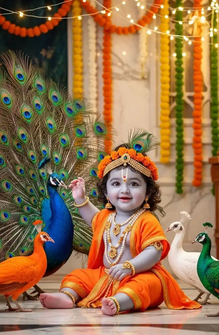 little krishna images
