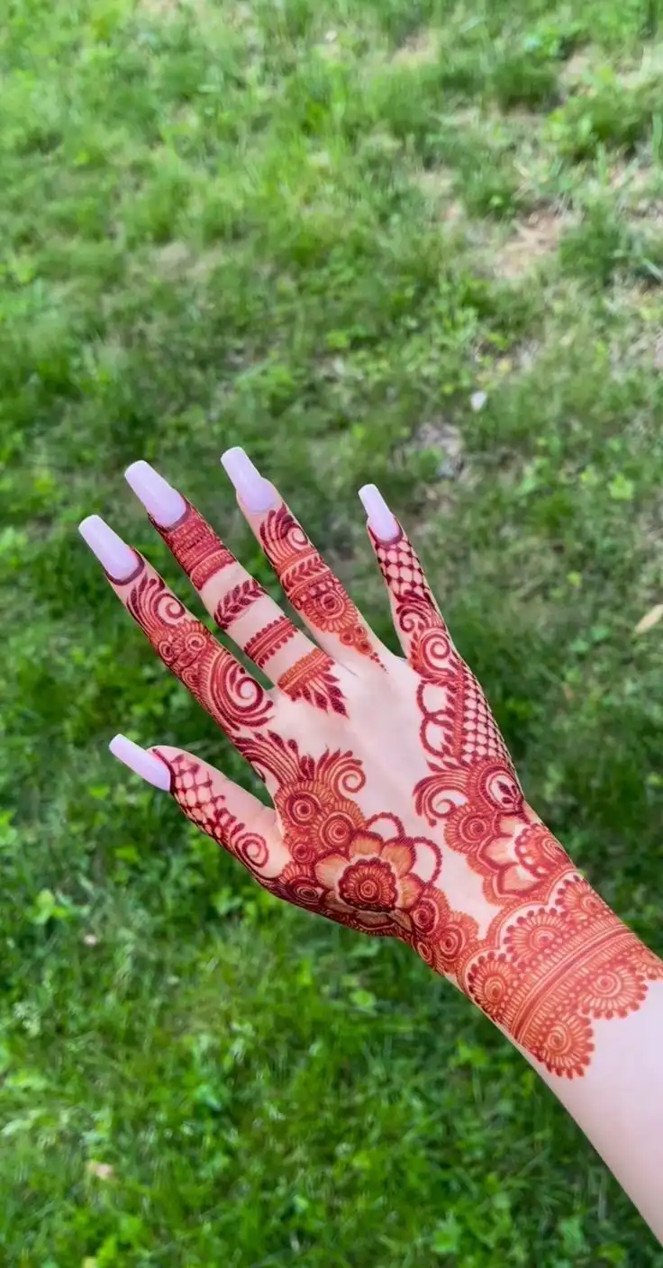 mehndi design pic