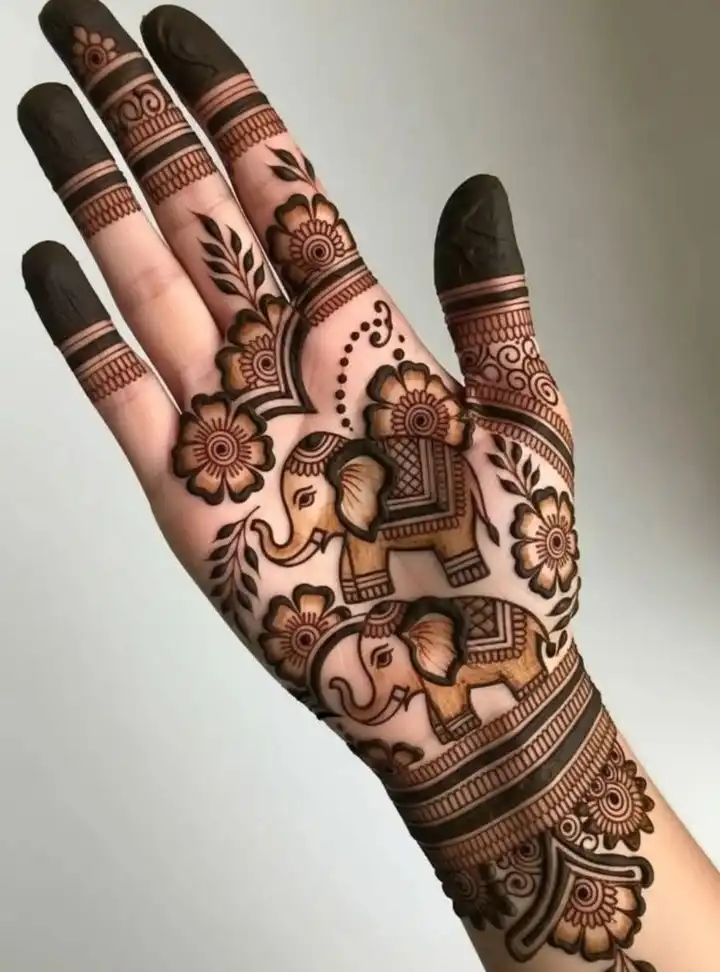 mehndi design picture