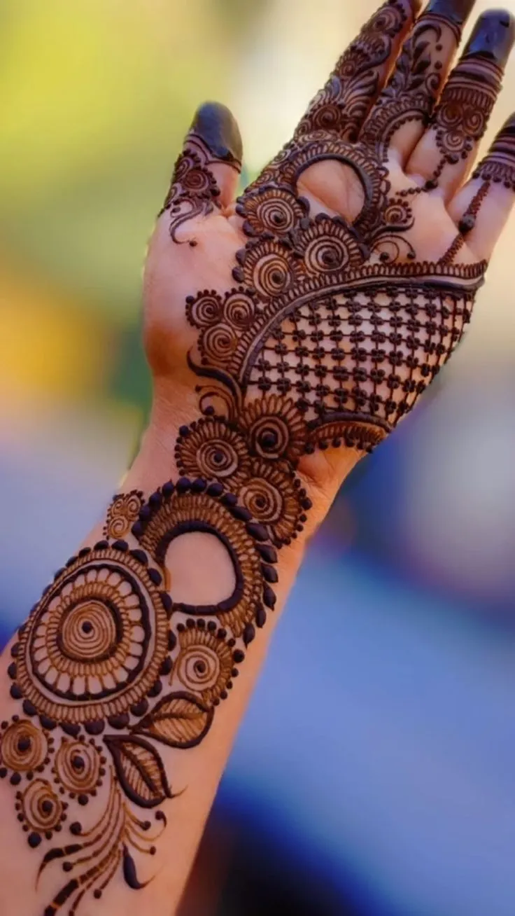 new arabic mehndi design