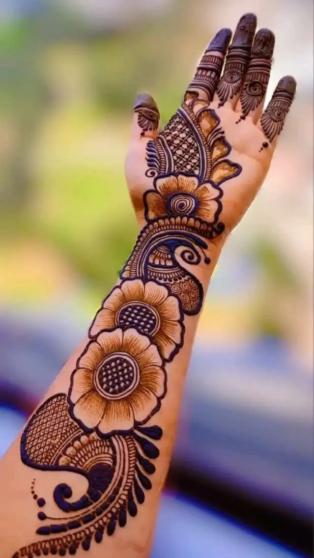 new arabic mehndi design