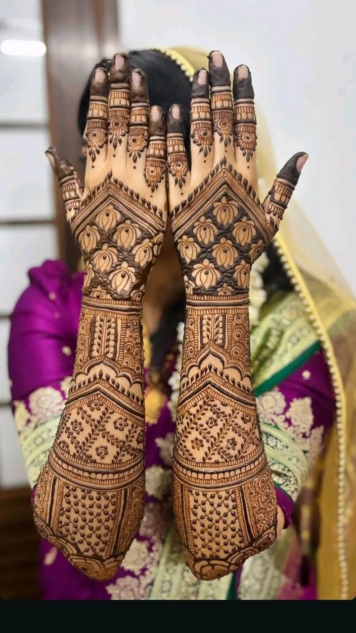 New Full Hand Mehndi Design Pic