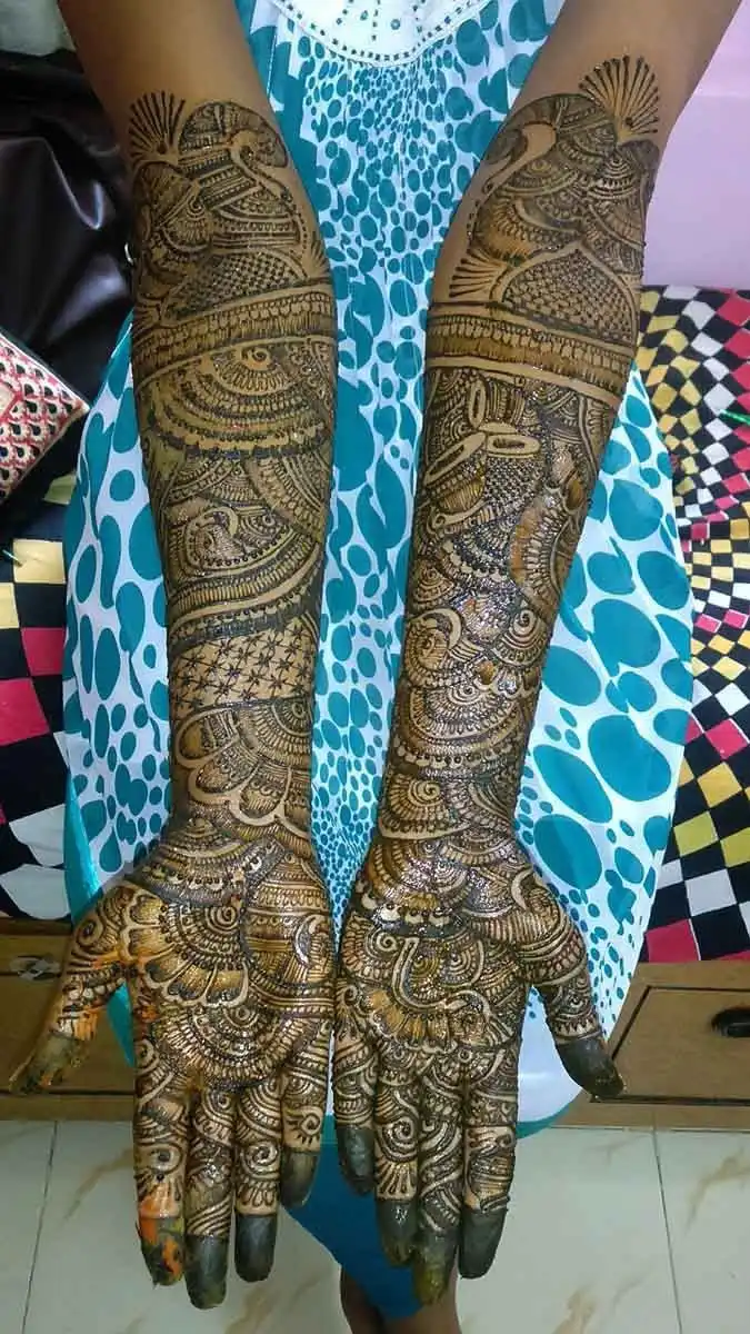 new mehndi design full hand