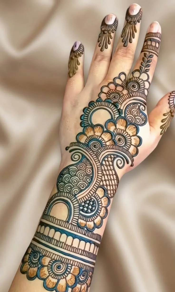 New Mehndi Design Image